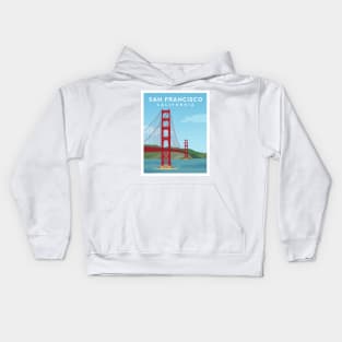 Golden Gate Bridge - San Francisco, California Kids Hoodie